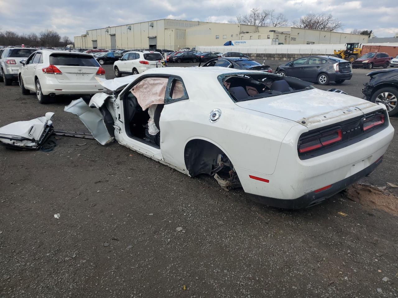 2018 Dodge Challenger VIN 2C3CDZAG6JH237630 Copart auction photo, all over damage thumbnail 2