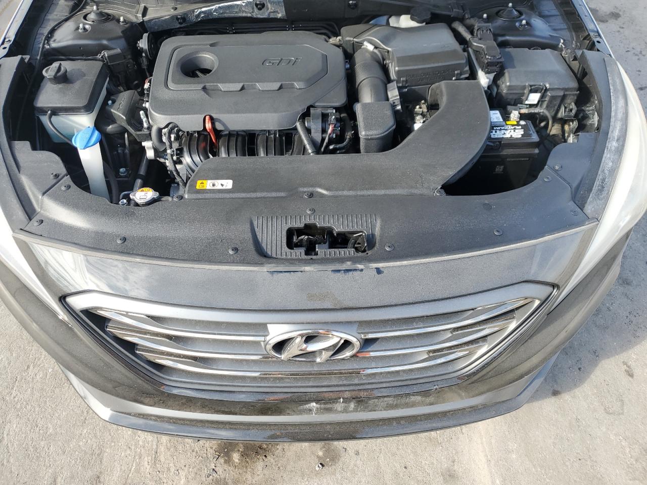 2016 Hyundai Sonata VIN 5NPE34AF2GH333501 Copart auction photo, rear end damage thumbnail 11