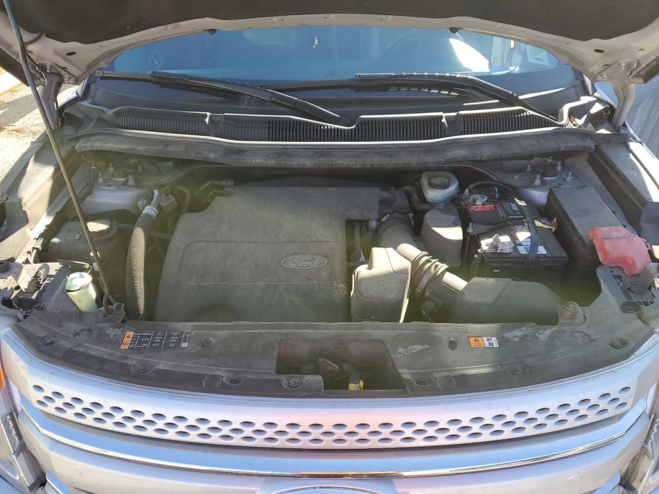 2015 Ford Explorer VIN 1FM5K8F80FGA52333 Copart auction photo, side damage thumbnail 14
