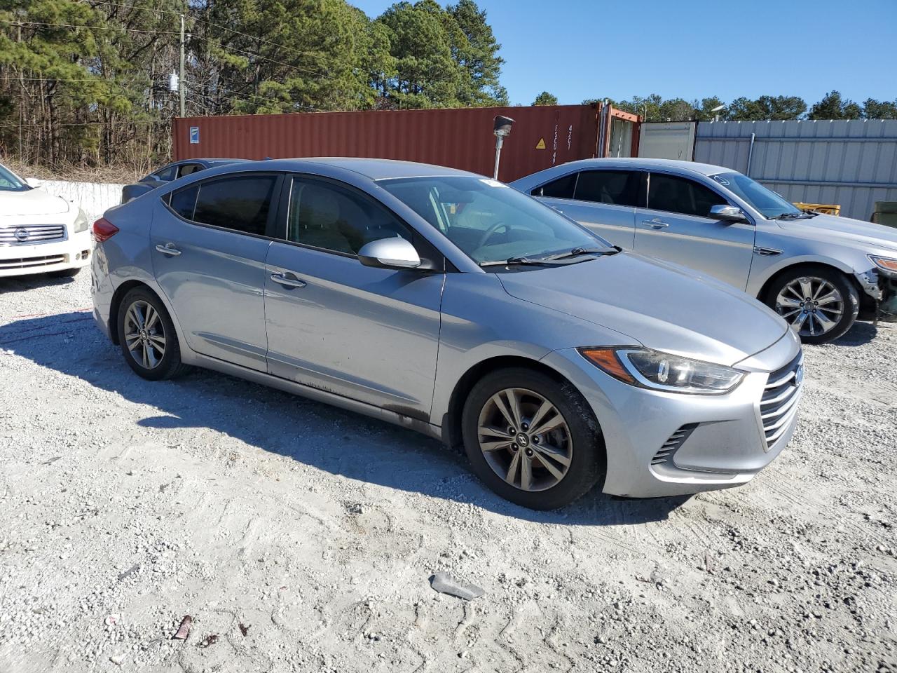 2017 Hyundai Elantra VIN 5NPD84LF0HH175901 Copart auction photo, mechanical / rear end damage thumbnail 4