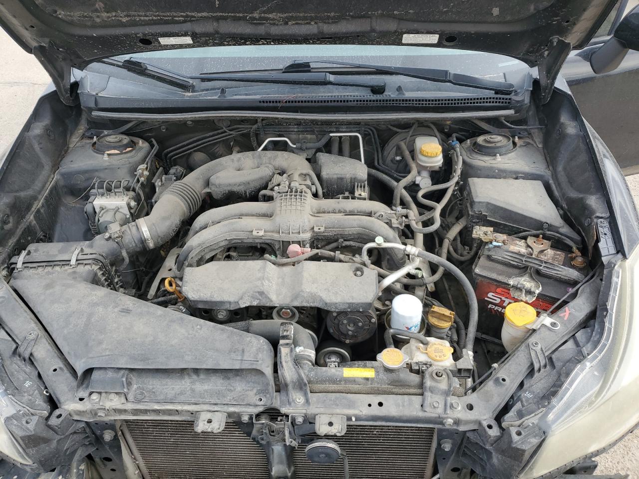 2014 Subaru XV VIN JF2GPAVC3E8275424 Copart auction photo, front end / rear end damage thumbnail 12