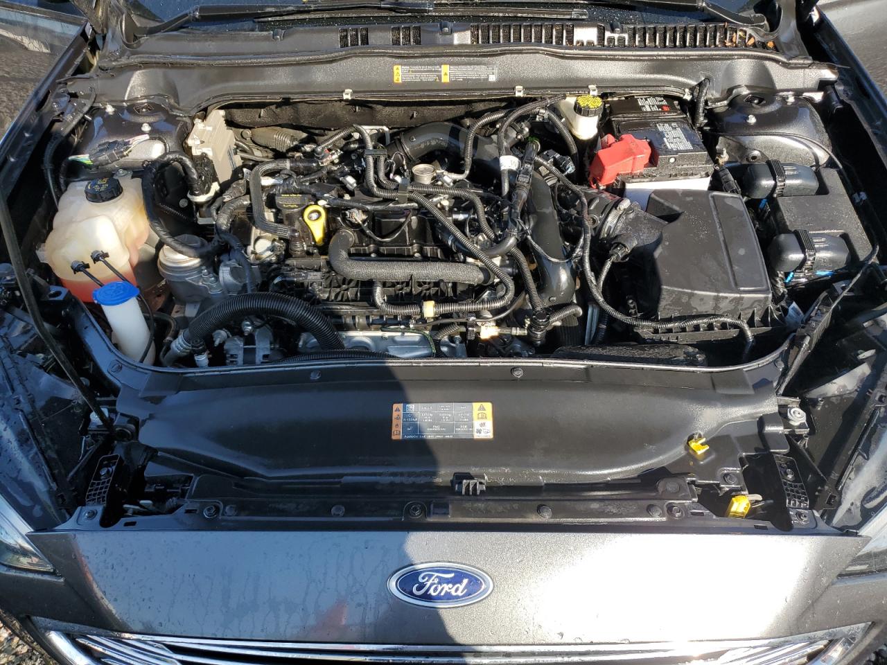 2019 Ford Fusion VIN 3FA6P0HD1KR282879 Copart auction photo, water/flood damage thumbnail 11