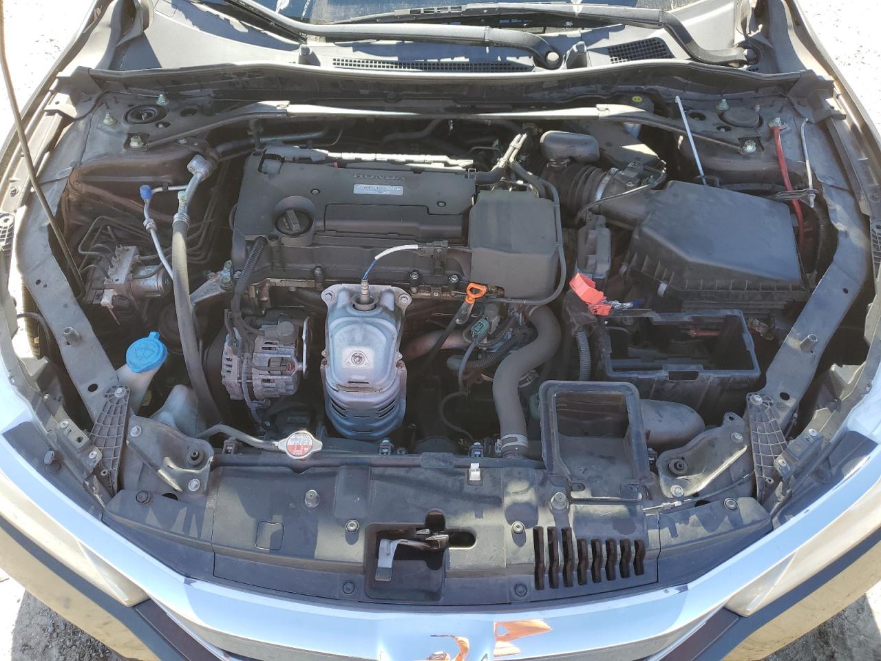 2017 Honda Accord VIN 1HGCR2F57HA285272 Copart auction photo, undercarriage damage thumbnail 12