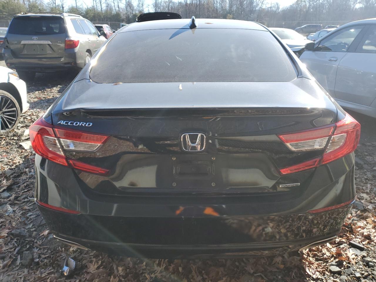 2018 Honda Accord VIN 1HGCV1F99JA144556 Copart auction photo, front end / rear end damage thumbnail 6