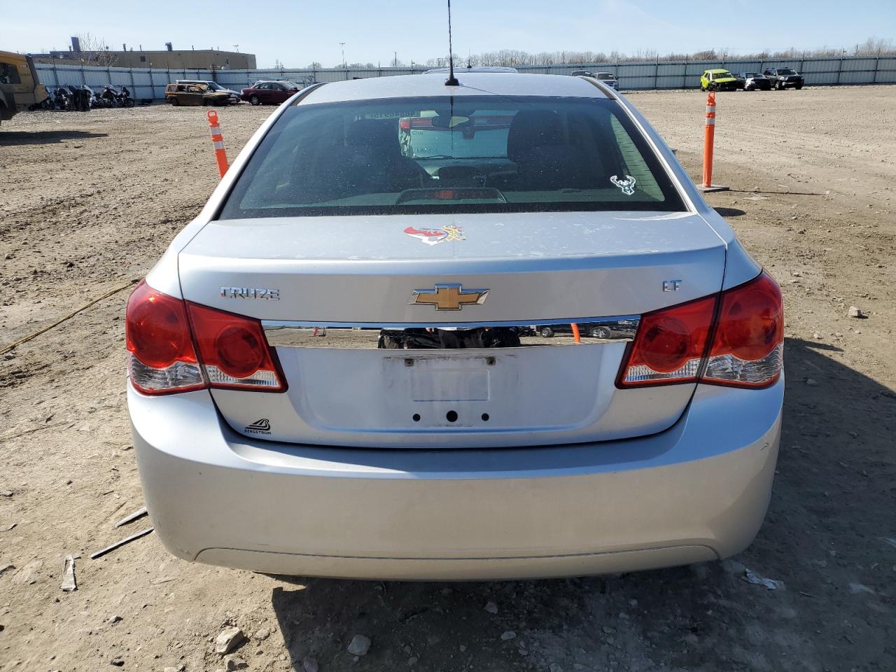 2011 Chevrolet Cruze VIN 1G1PE5S92B7252442 Copart auction photo, front end damage thumbnail 6