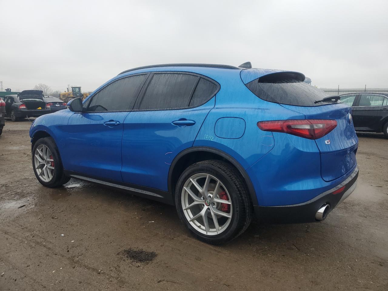 2018 Alfa Romeo Stelvio VIN ZASFAKNN8J7C00292 Copart auction photo, front end damage thumbnail 2
