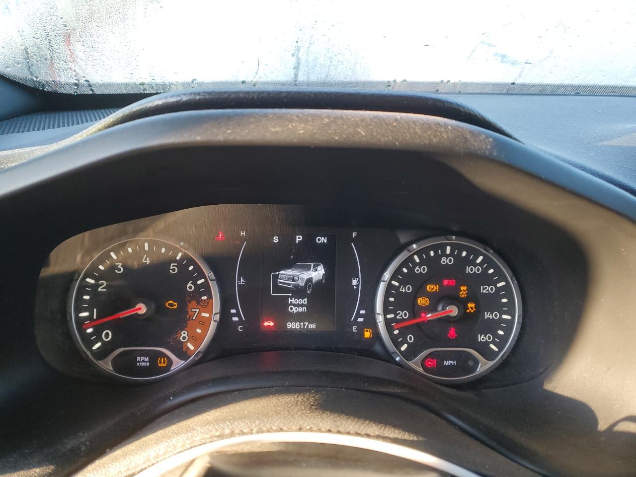 2018 Jeep Renegade VIN ZACCJBBB4JPJ36404 Copart auction photo, water/flood / mechanical damage thumbnail 9