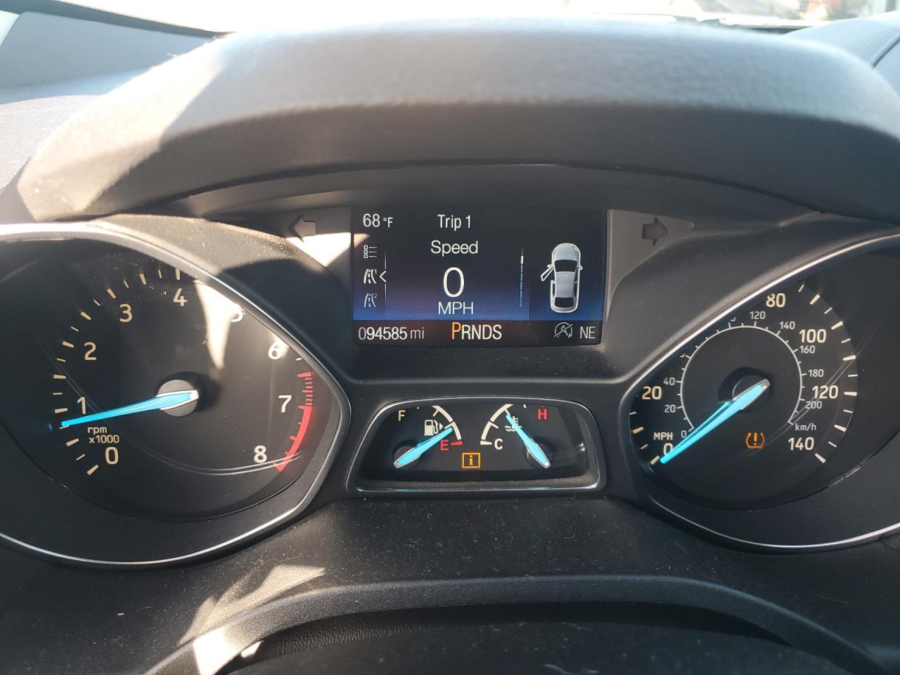 2017 Ford Escape VIN 1FMCU9G95HUC08885 Copart auction photo, front end / minor dent/scratches damage thumbnail 9