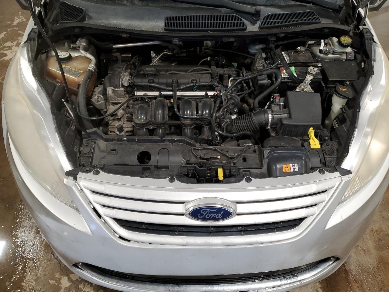 2013 Ford Fiesta VIN 3FADP4AJ9DM203036 Copart auction photo, rear end damage thumbnail 11