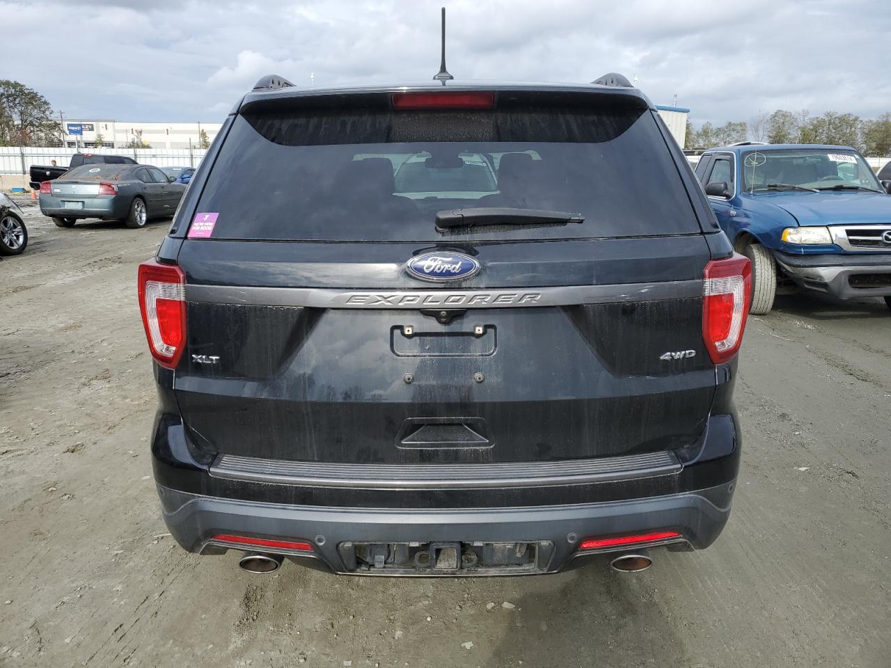 2018 Ford Explorer VIN 1FM5K8D87JGA51689 Copart auction photo, burn - engine / undercarriage damage thumbnail 6