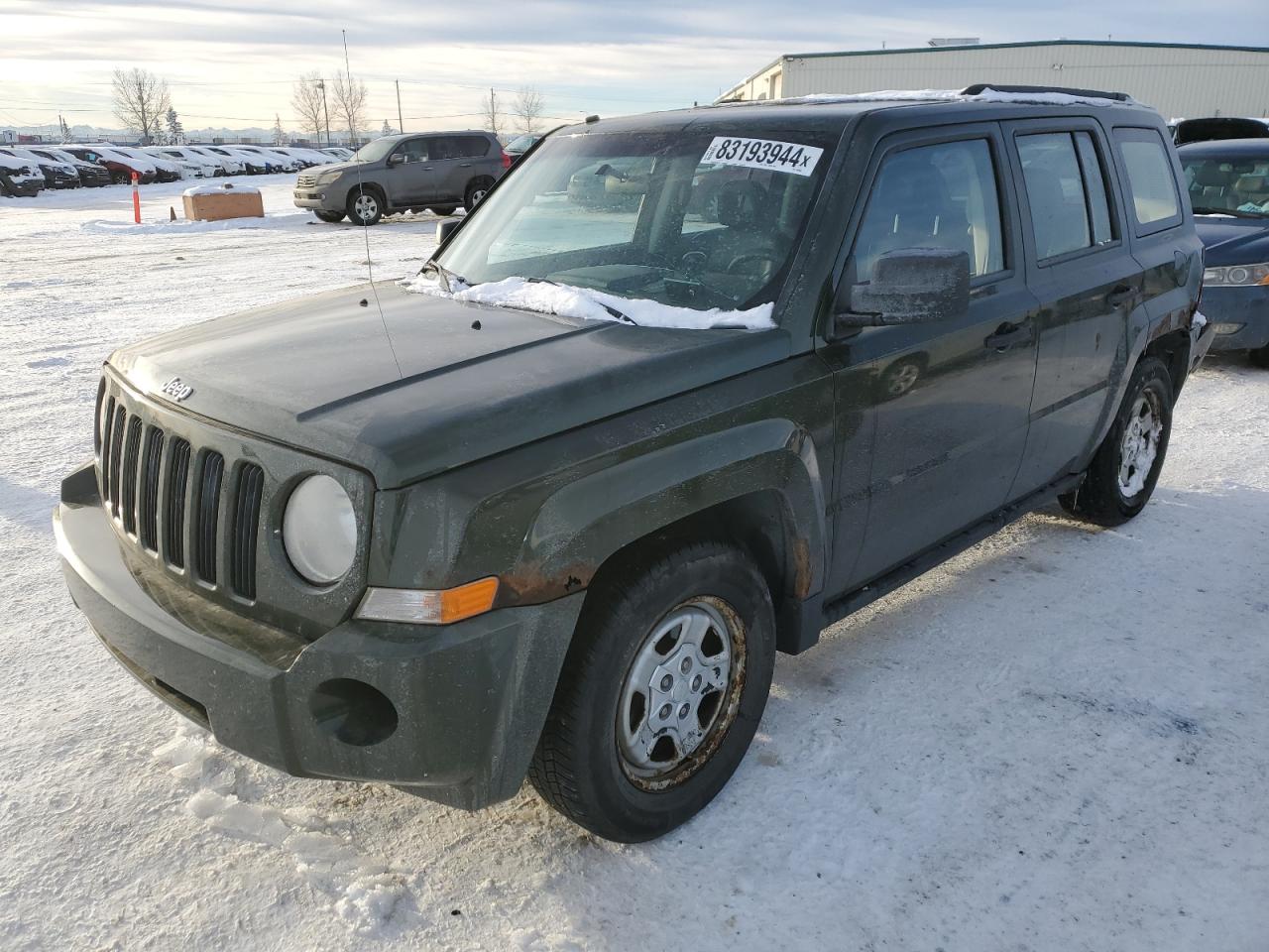2008 Jeep Liberty (Patriot) VIN 1J8FT28018D589364