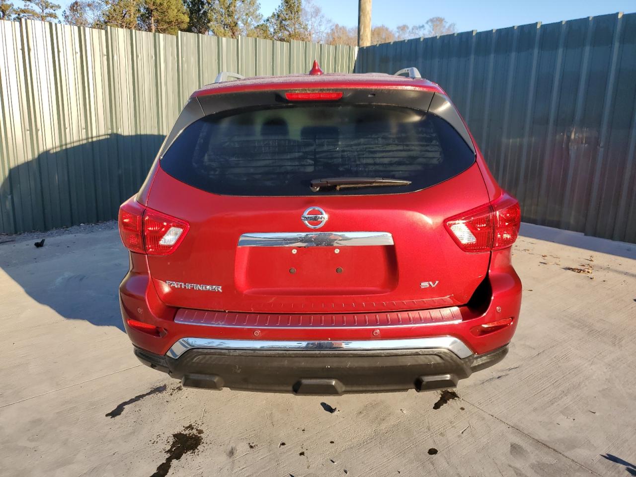 2020 Nissan Pathfinder VIN 5N1DR2BN3LC632758 Copart auction photo, front end / minor dent/scratches damage thumbnail 6