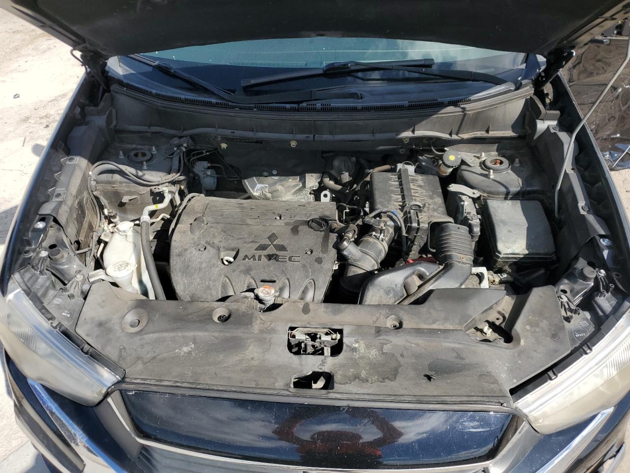 2016 Mitsubishi Outlander VIN JA4AP3AU6GZ057869 Copart auction photo, side / front end damage thumbnail 14