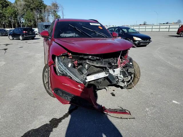 2018 Alfa Romeo Stelvio VIN ZASFAKNN9J7B78626 Copart auction photo, front end / side damage thumbnail 10