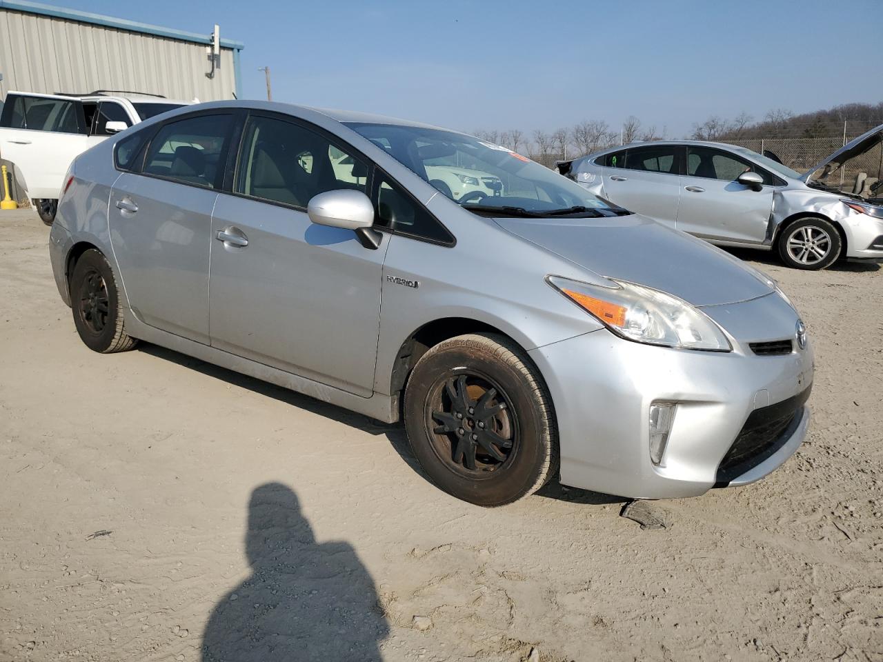 2012 Toyota Prius VIN JTDKN3DU7C1534569 Copart auction photo, rear end damage thumbnail 4