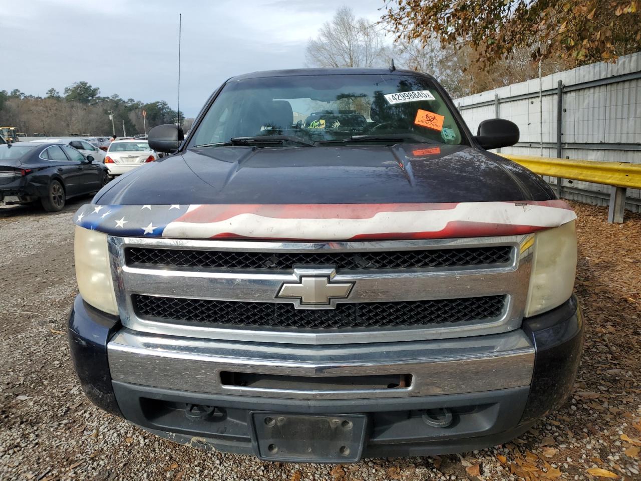 2009 Chevrolet Silverado VIN 3GCEC23019G236170 Copart auction photo, burn damage thumbnail 5