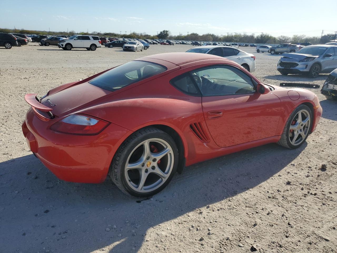2006 Porsche Cayman VIN WP0AB298X6U782036 Copart auction photo, front end / front end damage thumbnail 3