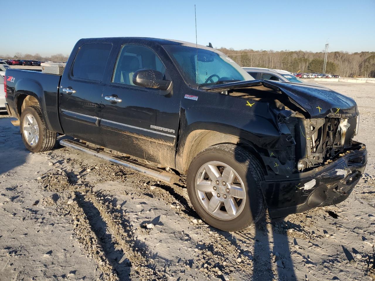 2013 GMC Sierra VIN 3GTP2WE74DG176360 Copart auction photo, front end damage thumbnail 4