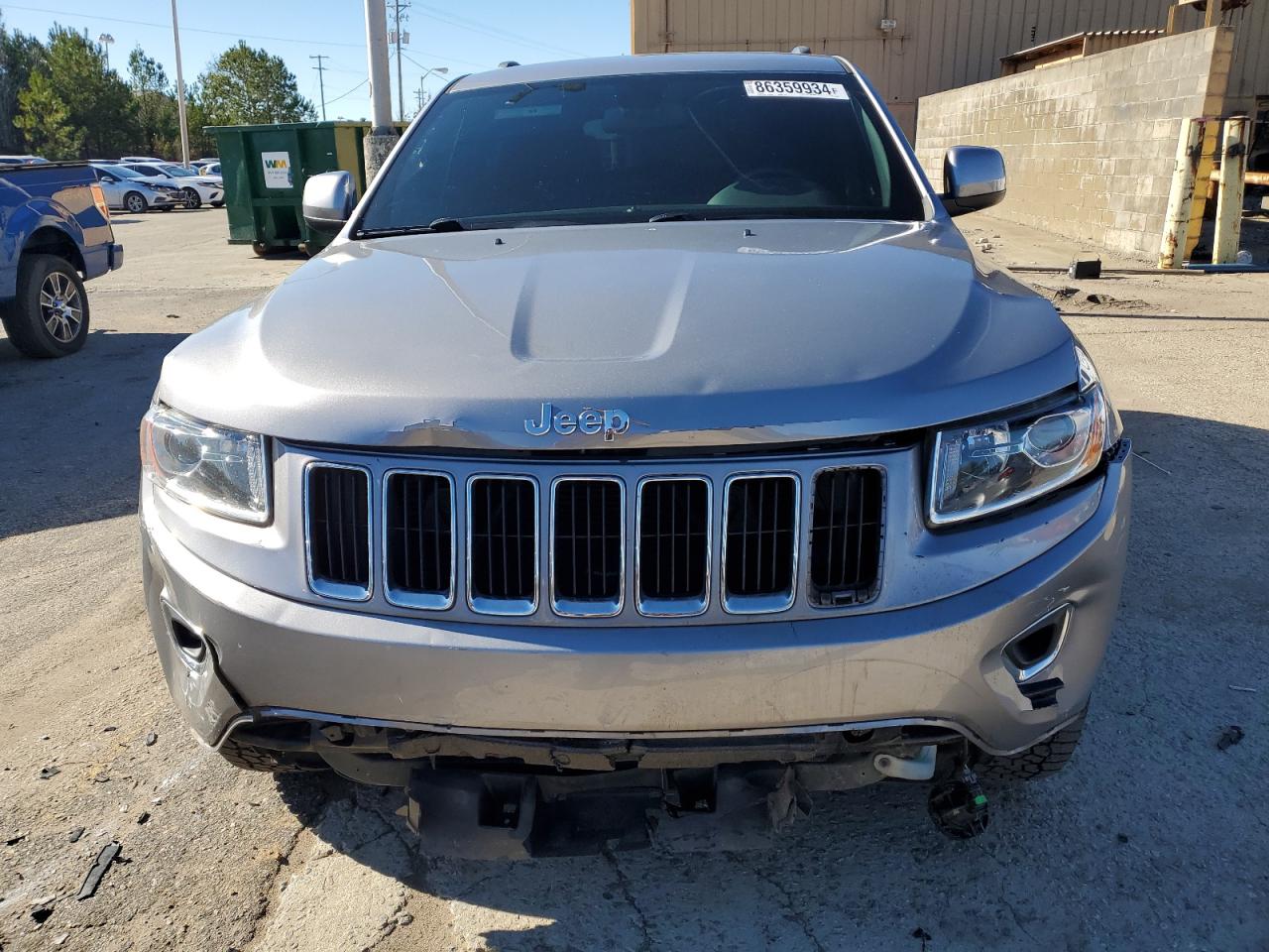 2015 Jeep Grand Cherokee VIN 1C4RJEAGXFC231282 Copart auction photo, all over damage thumbnail 5