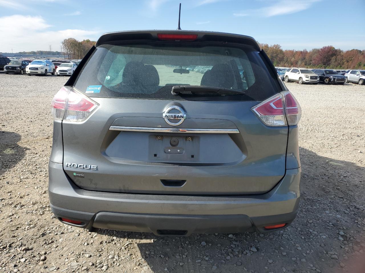 2016 Nissan Rogue VIN 5N1AT2MT4GC741686 Copart auction photo, side / front end damage thumbnail 6