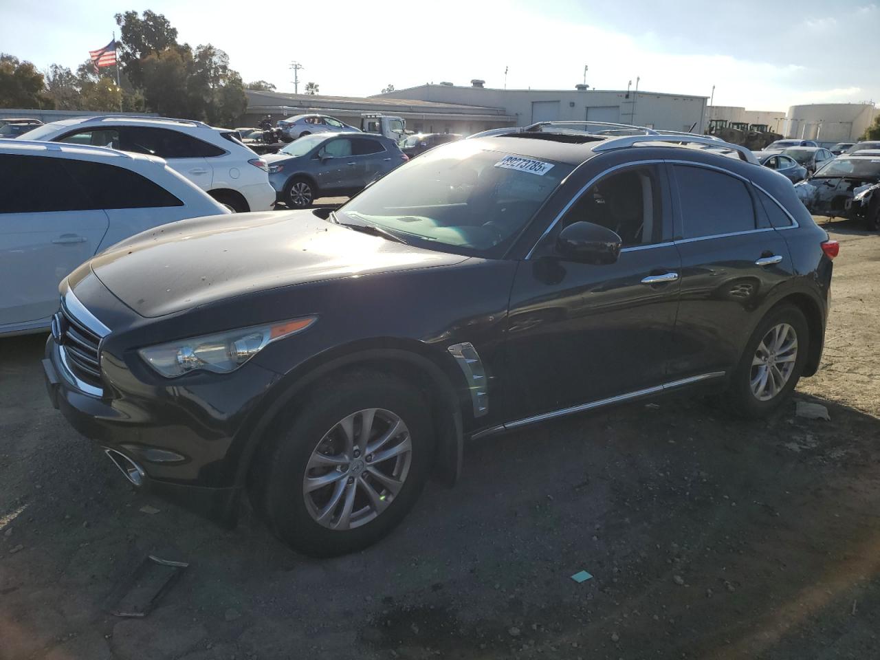 2013 Infiniti FX VIN JN8CS1MW4DM170389