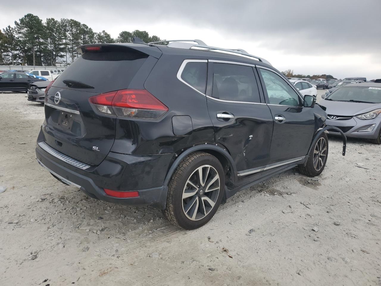 2019 Nissan Rogue VIN 5N1AT2MT3KC803765 Copart auction photo, all over damage thumbnail 3