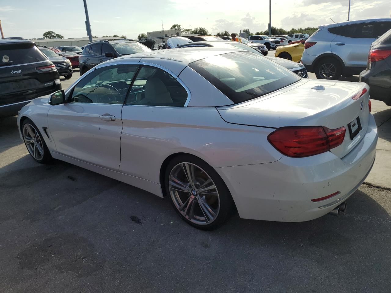 2017 BMW 4er VIN WBA4U7C32H5J55021 Copart auction photo, water/flood damage thumbnail 2