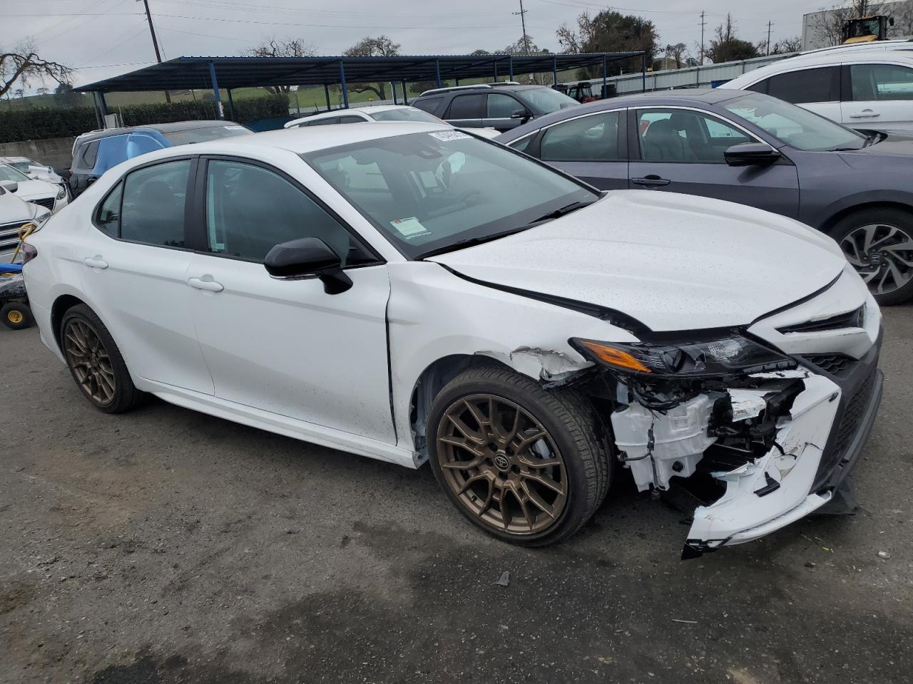 2024 Toyota Camry VIN 4T1T11AK4RU247359 Copart auction photo, all over damage thumbnail 4