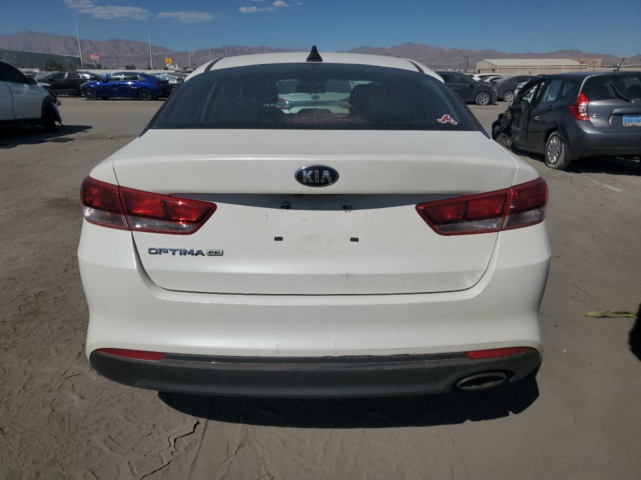 2016 KIA Optima VIN KNAGT4L3XG5074846 Copart auction photo, front end damage thumbnail 6