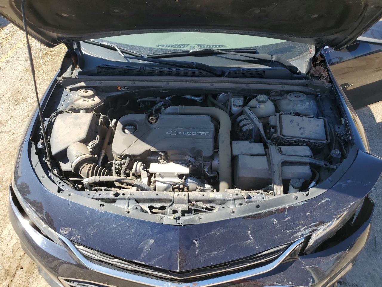 2017 Chevrolet Malibu VIN 1G1ZE5ST3HF121166 Copart auction photo, front end damage thumbnail 12
