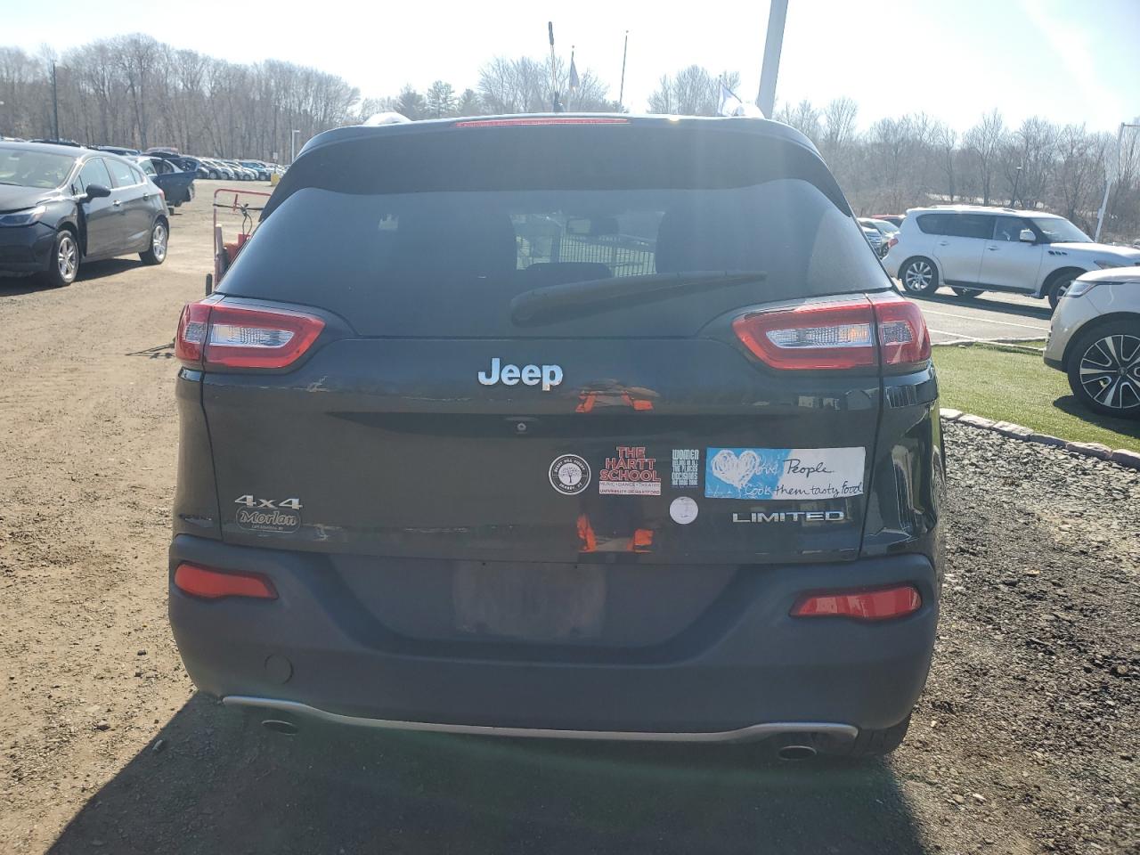 2014 Jeep Grand Cherokee VIN 1C4PJMDS7EW145264 Copart auction photo, front end / side damage thumbnail 6