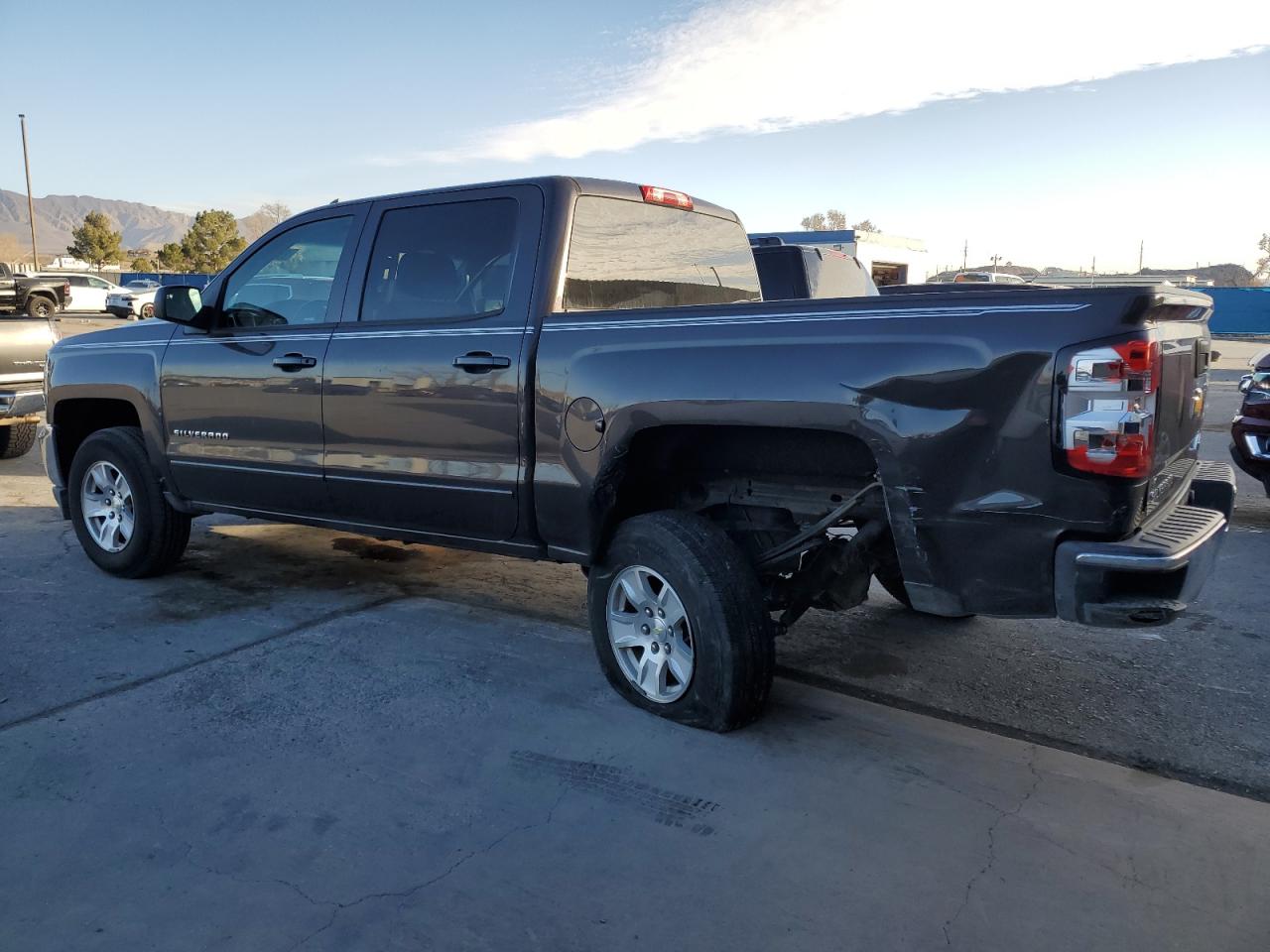 2016 Chevrolet Silverado VIN 3GCPCREH8GG108803 Copart auction photo, undercarriage / rear end damage thumbnail 2