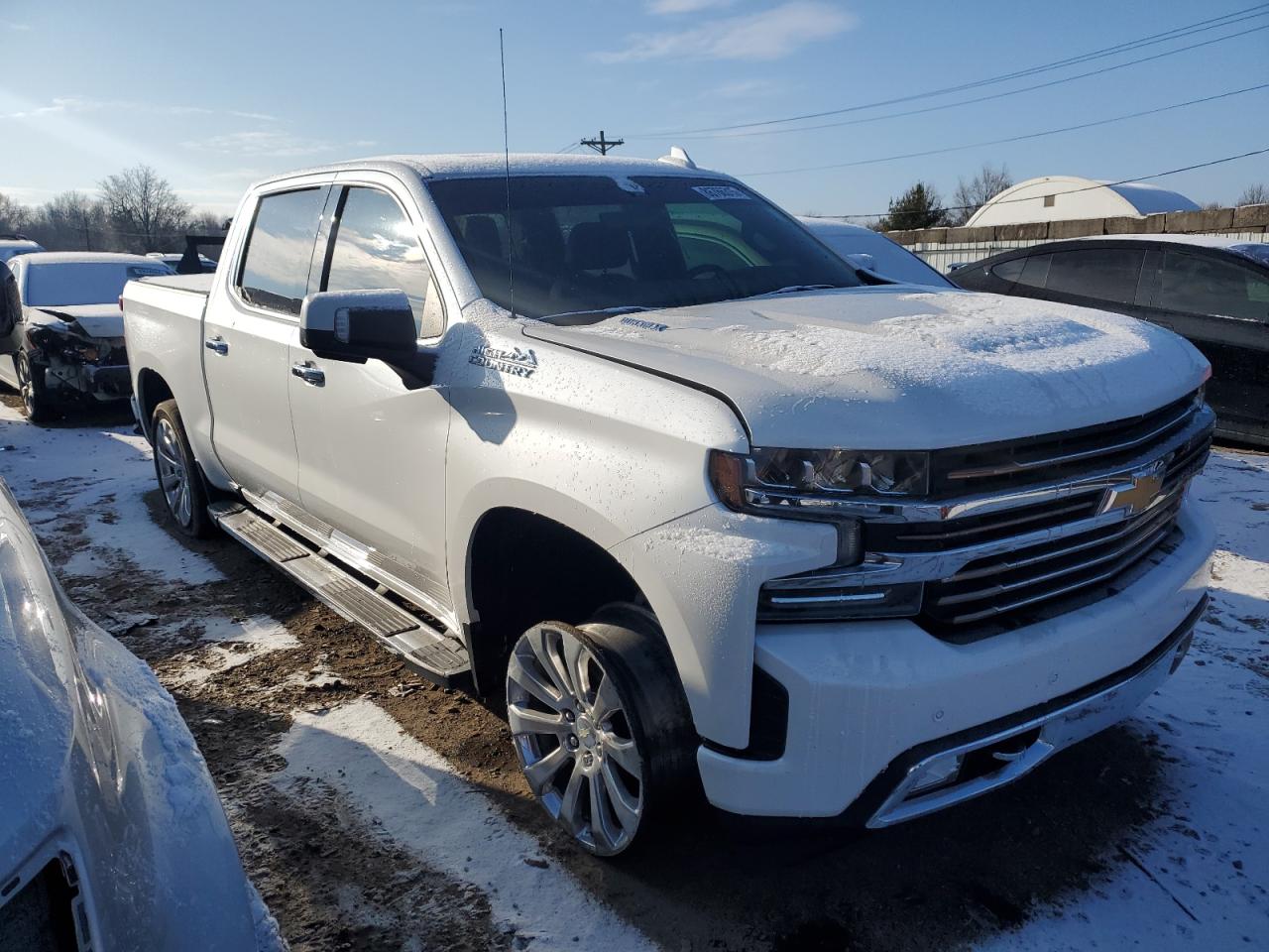 2020 Chevrolet Silverado VIN 3GCUYHET3LG116532 Copart auction photo, front end damage thumbnail 4