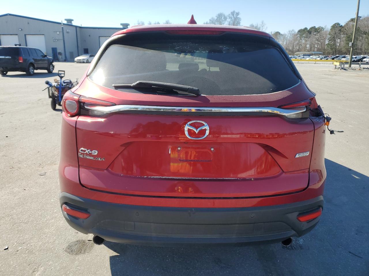 2019 Mazda CX-9 VIN JM3TCACY3K0303019 Copart auction photo, all over damage thumbnail 6