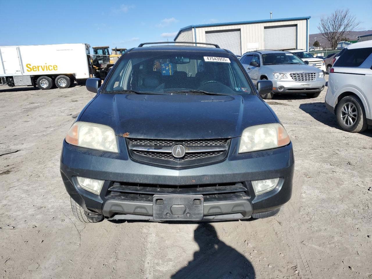 2003 Acura MDX VIN 2HNYD18233H512218 Copart auction photo, side / rear end damage thumbnail 5