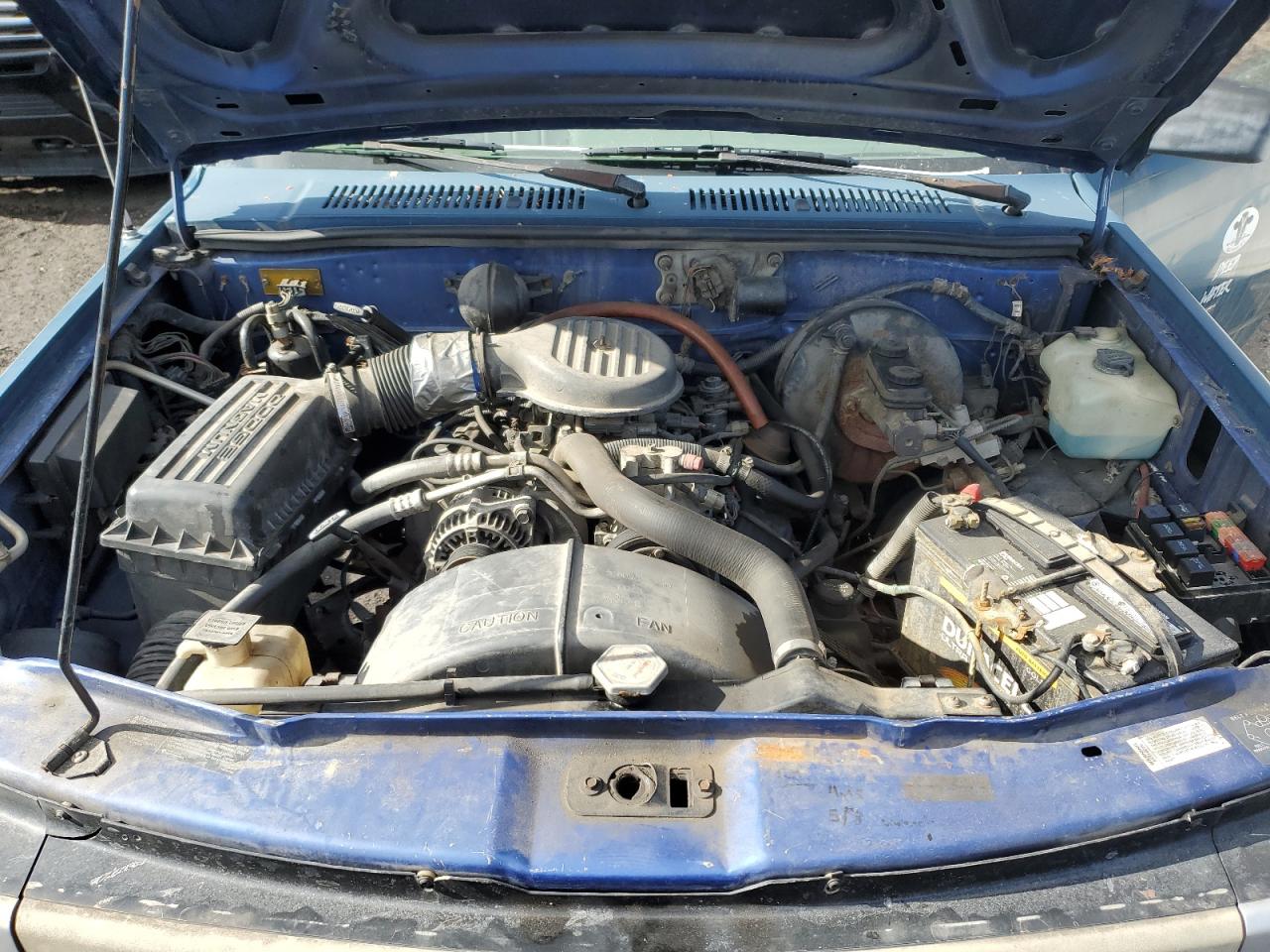 1996 Dodge Dakota VIN 1B7FL26X2TS625574 Copart auction photo, rear end damage thumbnail 11