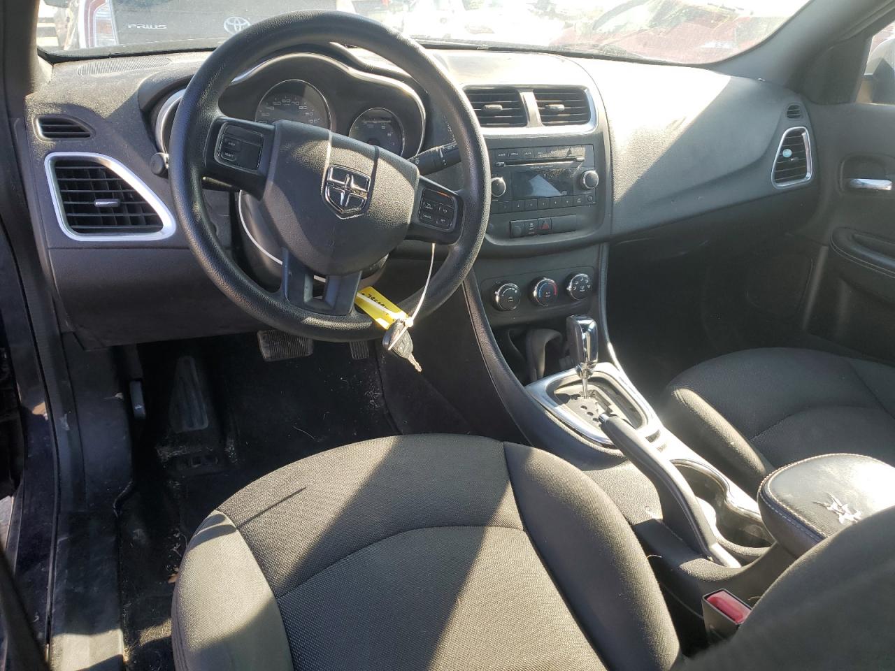 2014 Dodge Avenger VIN 1C3CDZAB9EN166165 Copart auction photo, side damage thumbnail 8