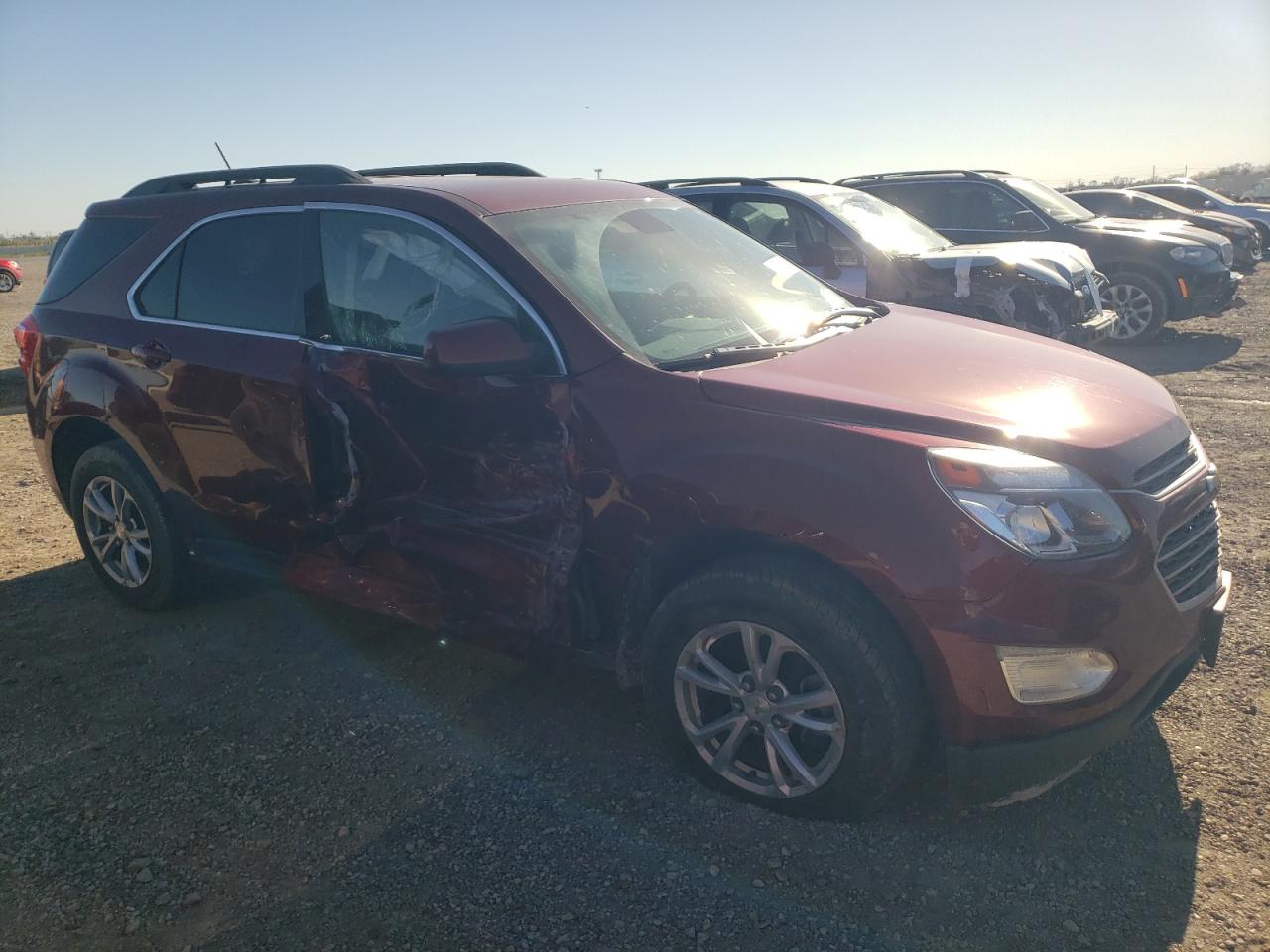 2017 Chevrolet Equinox VIN 2GNALCEK5H1502548 Copart auction photo, side / minor dent/scratches damage thumbnail 4