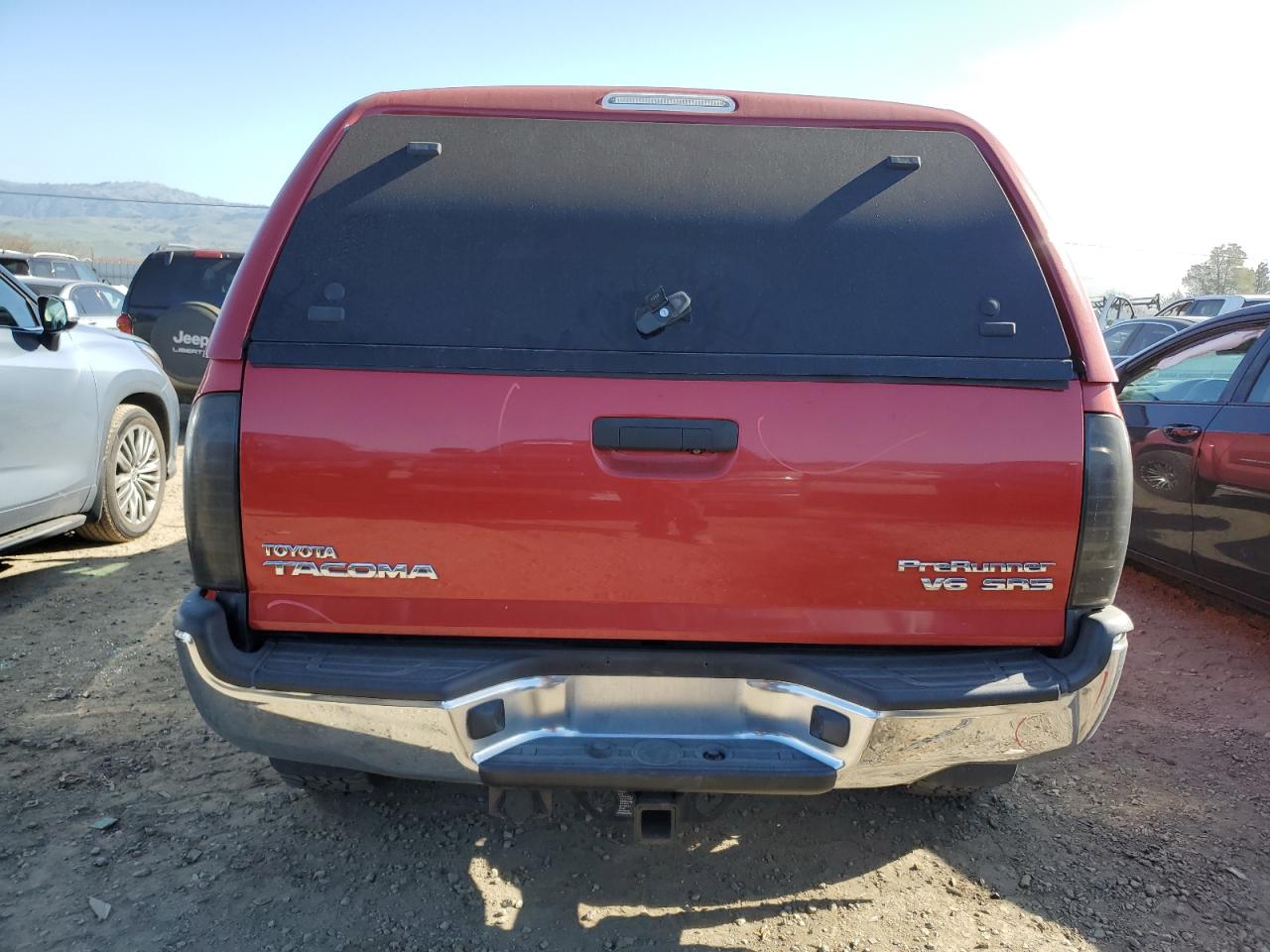 2010 Toyota Tacoma VIN 3TMKU4HN9AM026969 Copart auction photo, side damage thumbnail 6