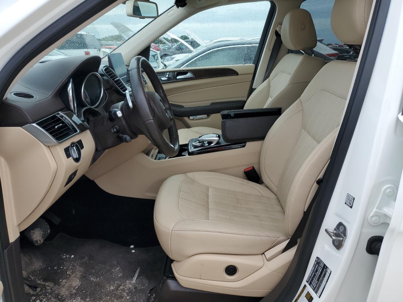 2018 Mercedes-Benz GLS-klasse VIN 4JGDF6EE9JB069343 Copart auction photo, water/flood damage thumbnail 7