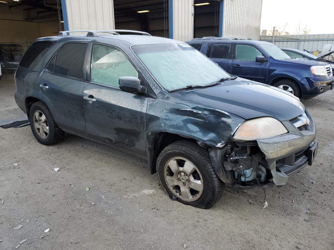 2006 Acura MDX VIN 2HNYD18296H544627 Copart auction photo, front end damage thumbnail 4