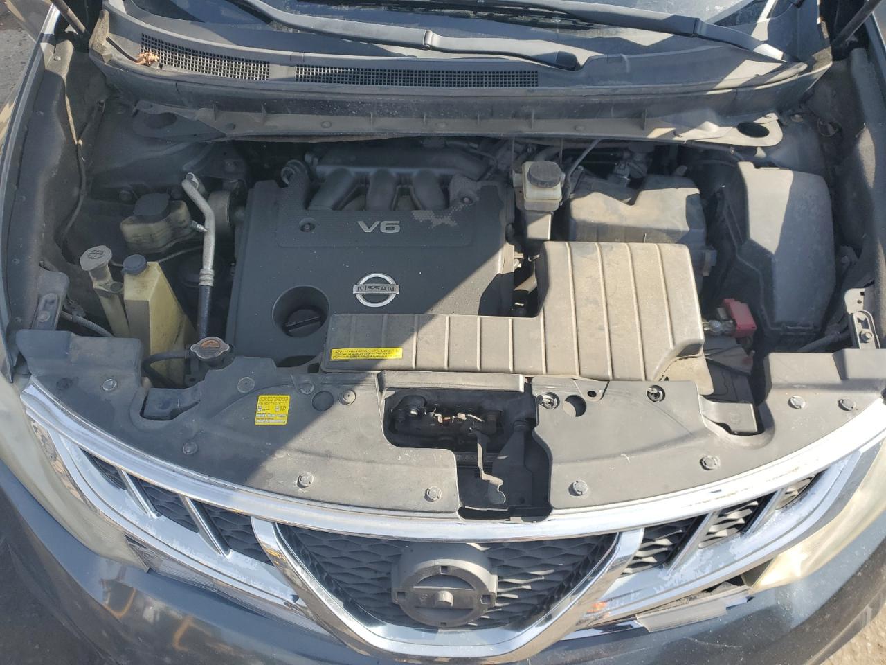 2011 Nissan Murano VIN JN8AZ1MW2BW169892 Copart auction photo, front end damage thumbnail 13