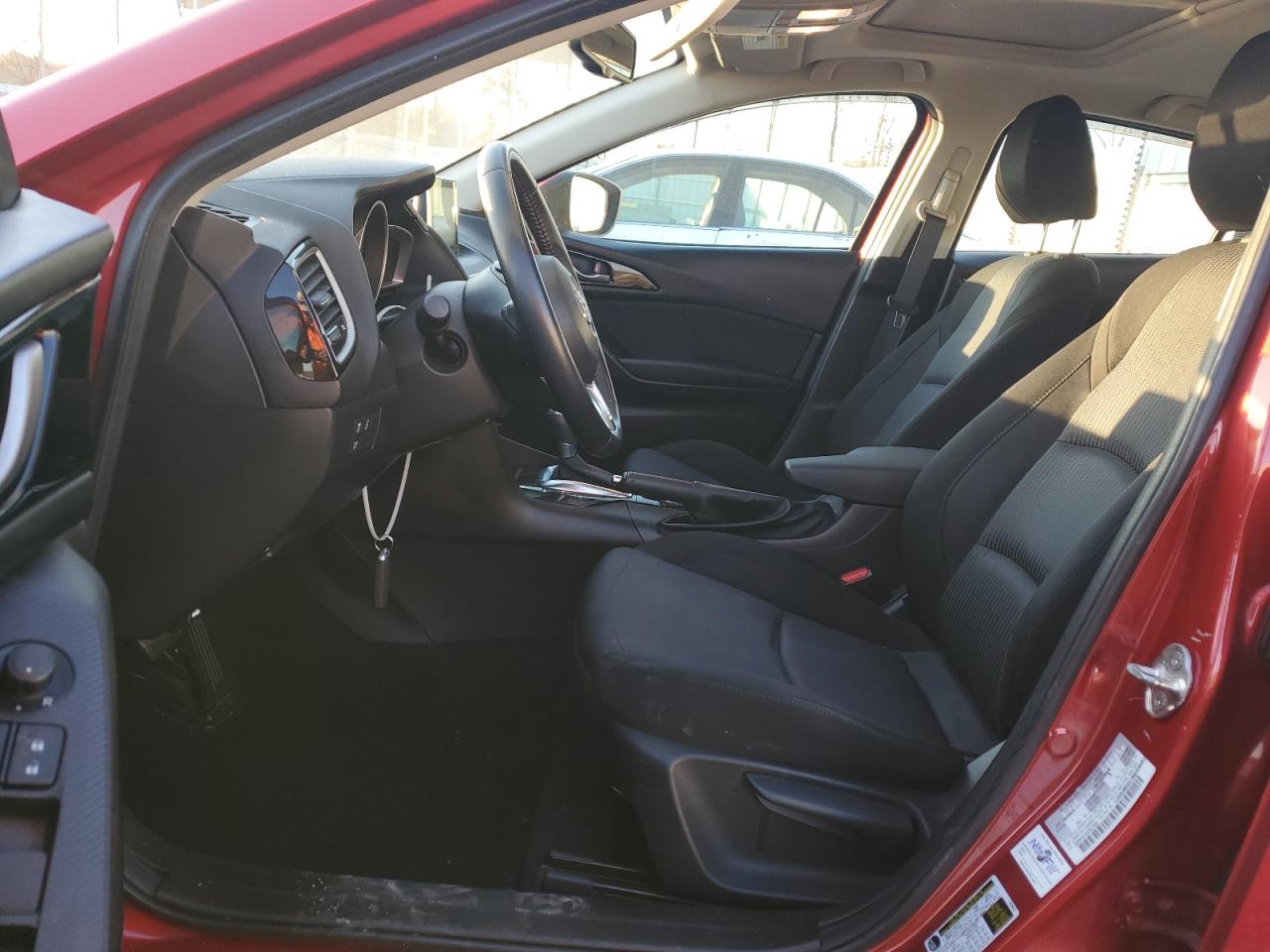 2016 Mazda 3 VIN 3MZBM1W78GM307668 Copart auction photo, front end damage thumbnail 7
