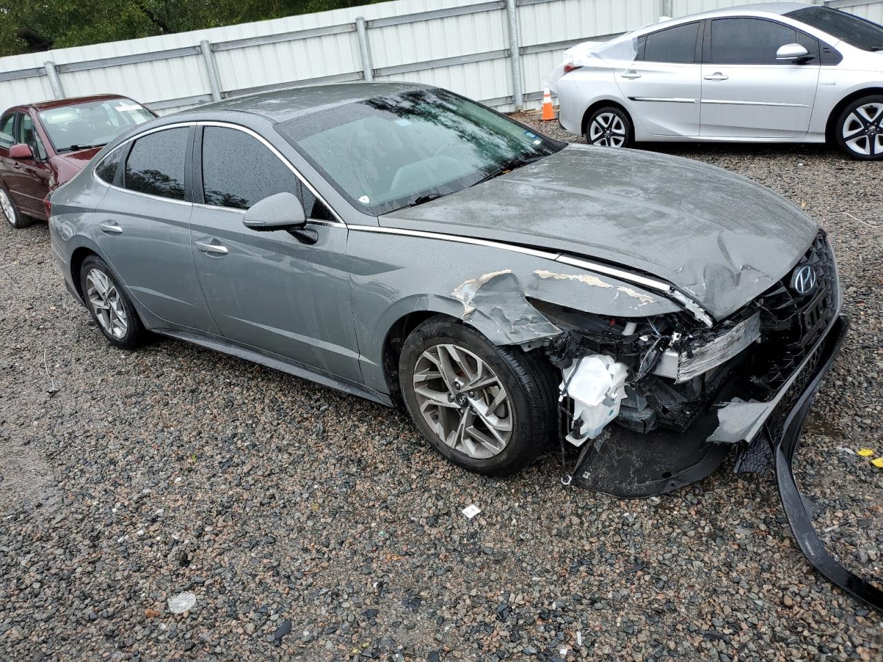 2020 Hyundai Sonata VIN 5NPEF4JA5LH060690 Copart auction photo, front end damage thumbnail 4