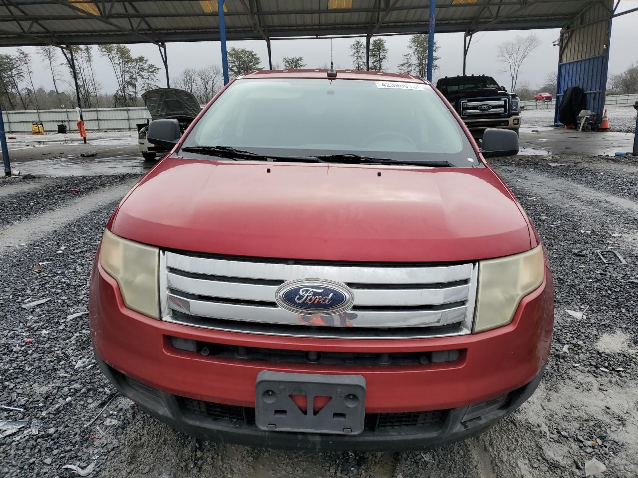 2008 Ford Edge VIN 2FMDK36C48BA27285 Copart auction photo, side / rear end damage thumbnail 5