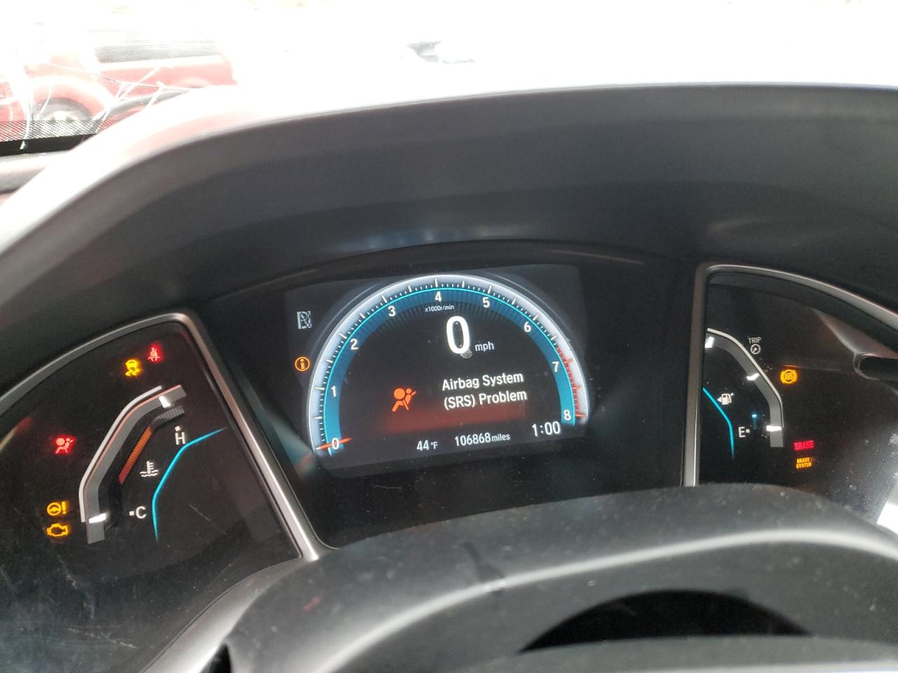 2018 Honda Civic VIN 2HGFC2F74JH570826 Copart auction photo, front end / undercarriage damage thumbnail 9