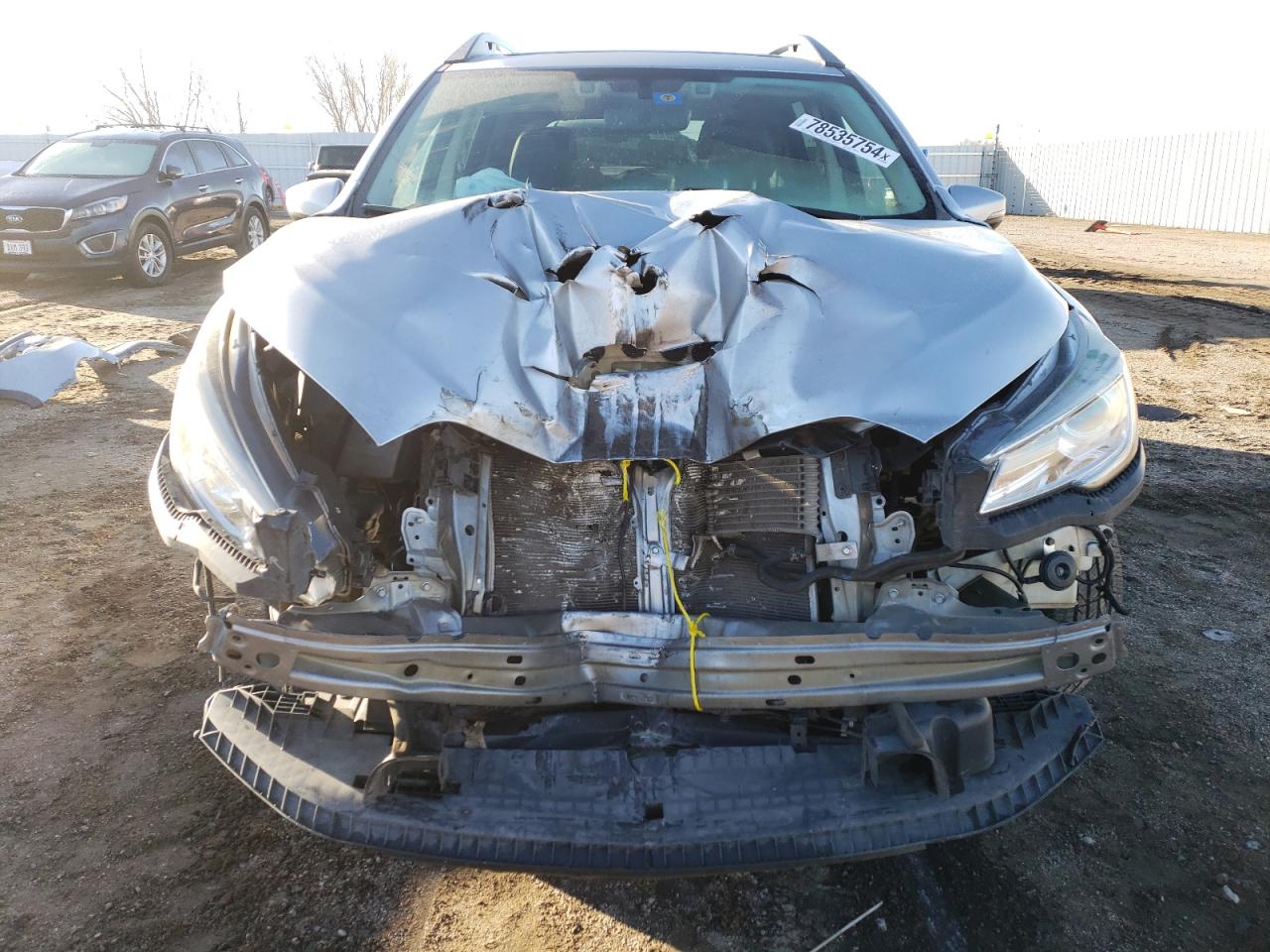 2019 Subaru Ascent VIN 4S4WMAPD7K3478121 Copart auction photo, front end / rear end damage thumbnail 5