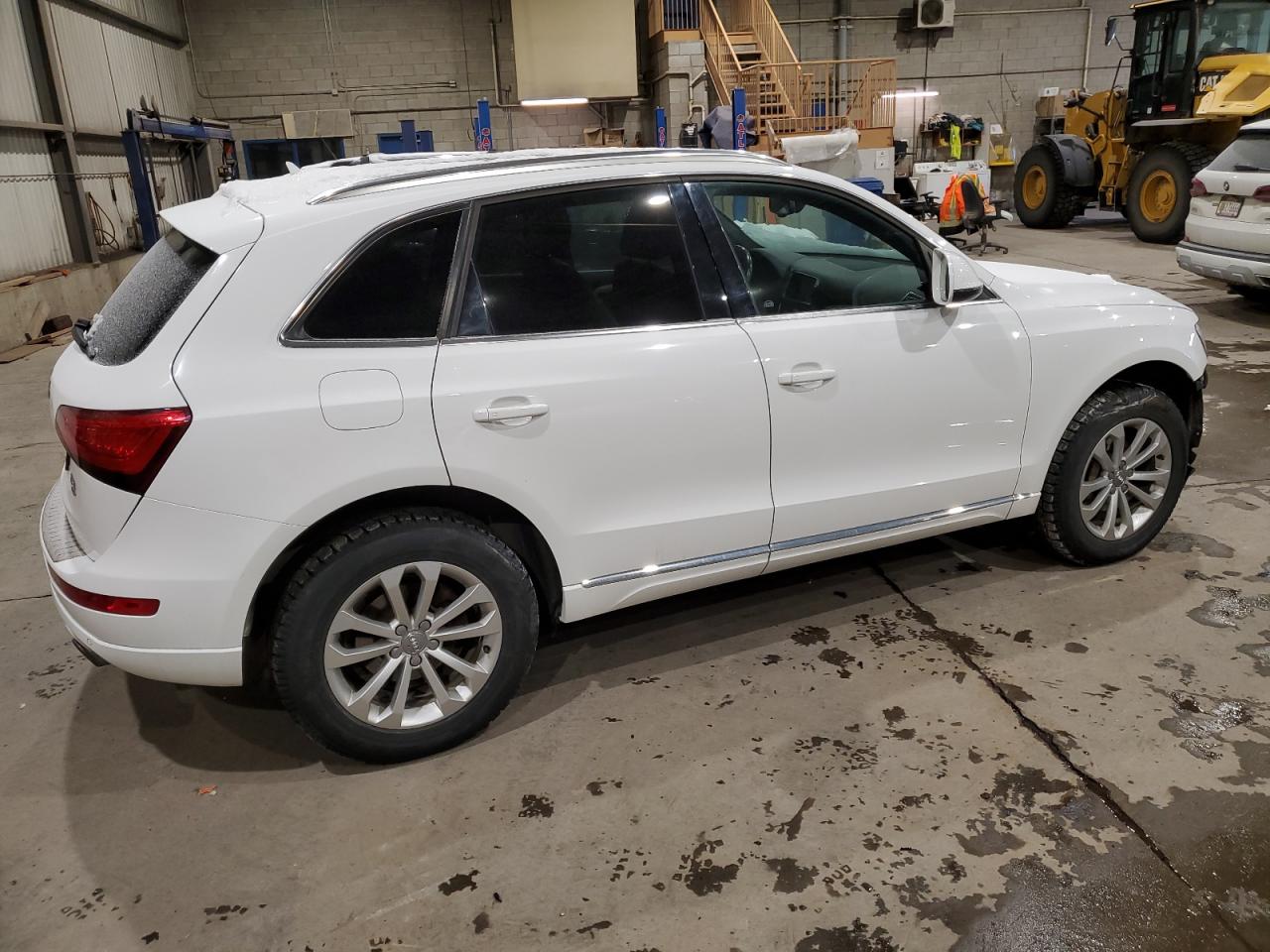 2014 Audi Q5 VIN WA1LFCFP4EA050185 Copart auction photo, front end damage thumbnail 3