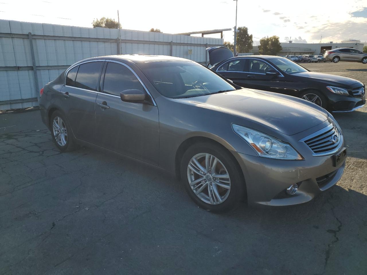 2010 Infiniti G VIN JN1CV6AP5AM200429 Copart auction photo, vandalism damage thumbnail 4