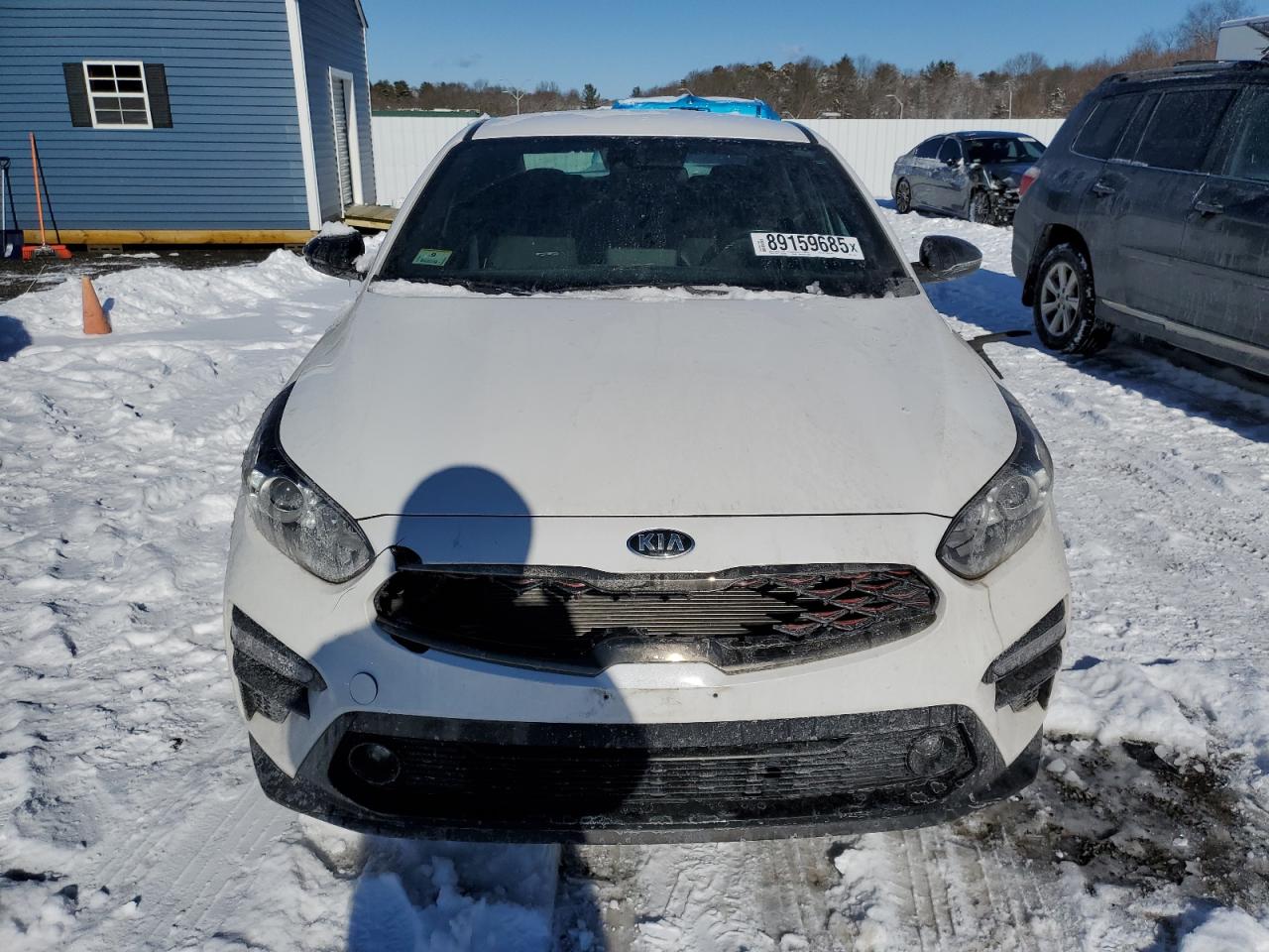2021 KIA Forte VIN 3KPF34AD5ME376572 Copart auction photo, rear end / minor dent/scratches damage thumbnail 5